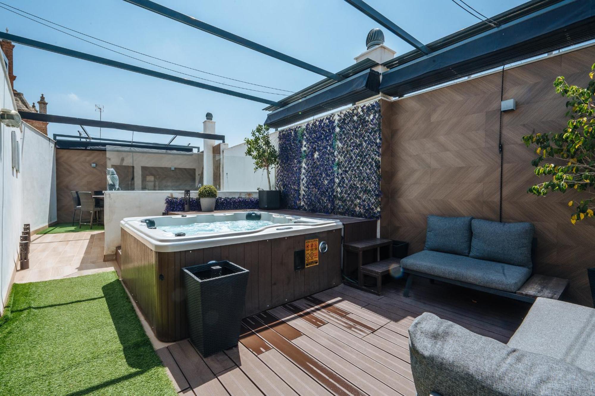 Elegant Duplex 3 Master Bedrooms And Private Sevilha Exterior foto