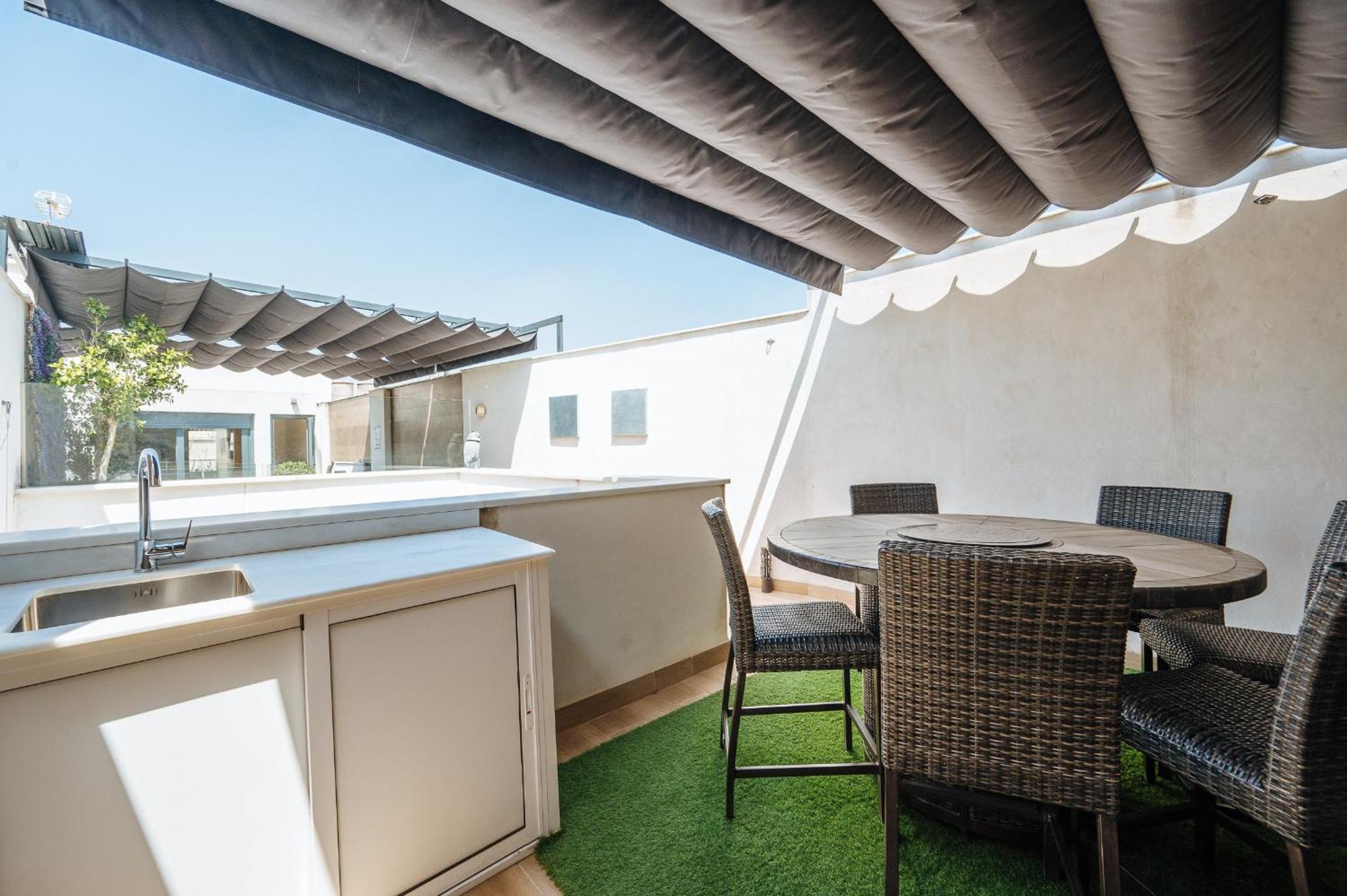 Elegant Duplex 3 Master Bedrooms And Private Sevilha Exterior foto