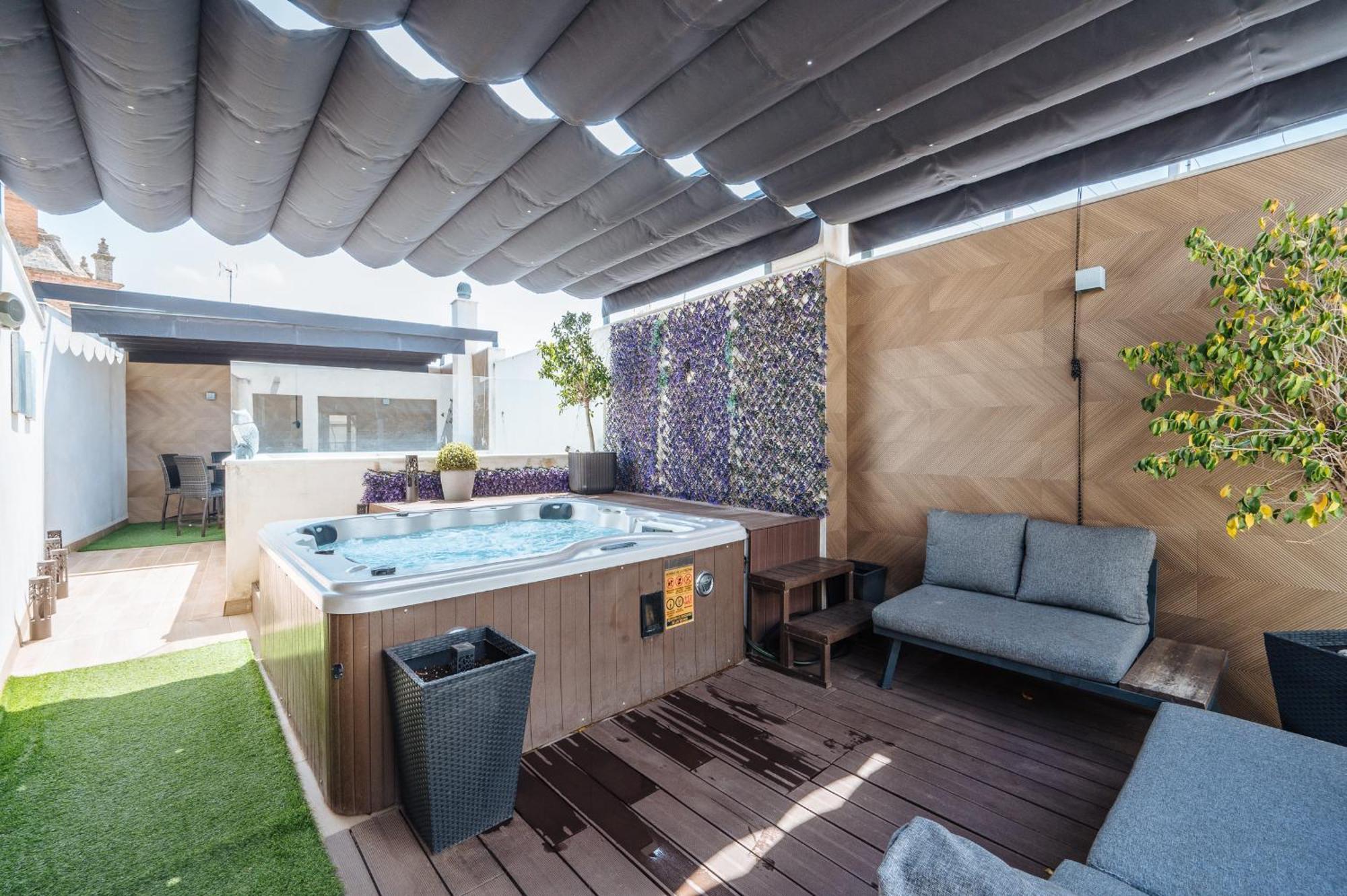 Elegant Duplex 3 Master Bedrooms And Private Sevilha Exterior foto